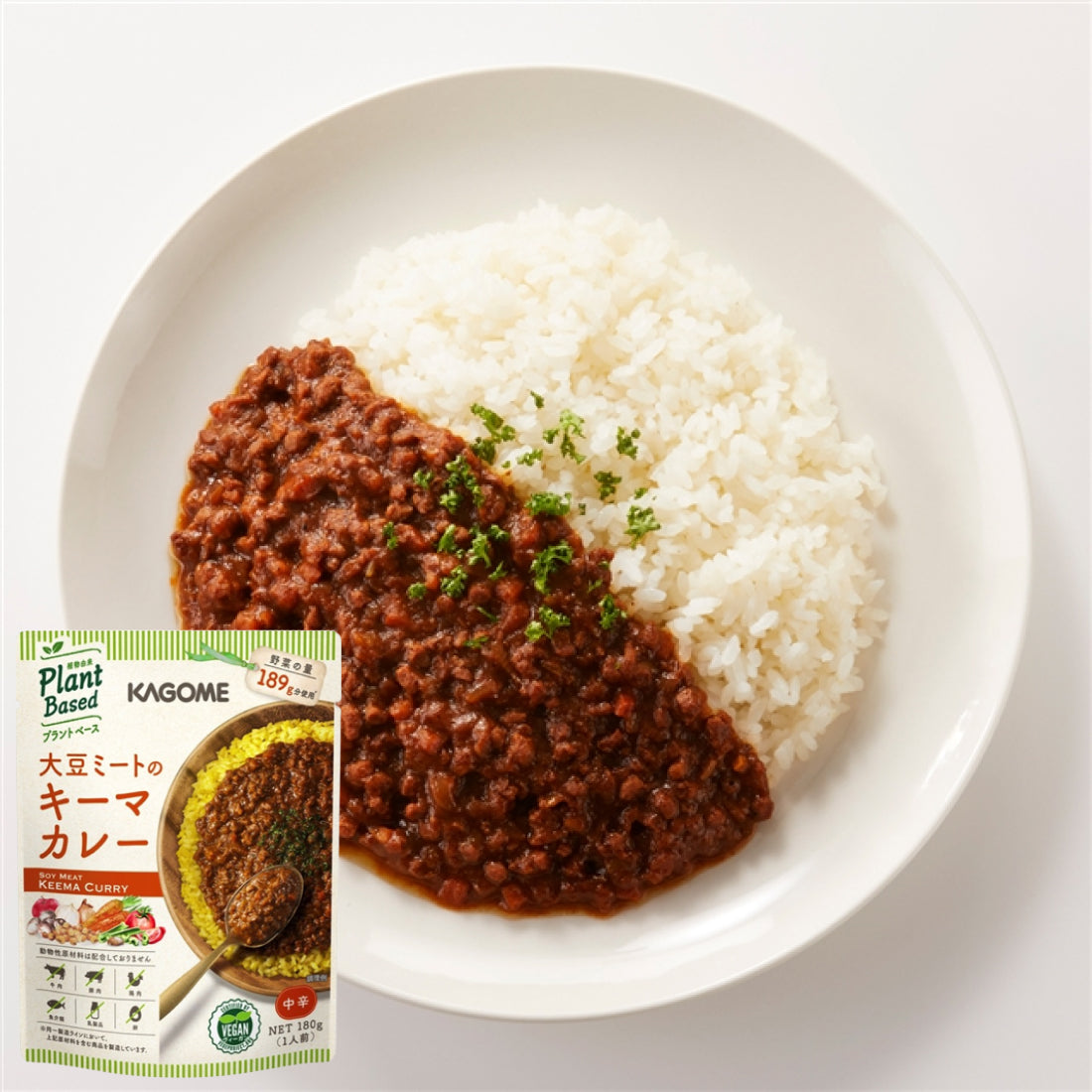 大豆ミートのキーマカレー｜ヴィーガン商品専門通販 – ブイクック