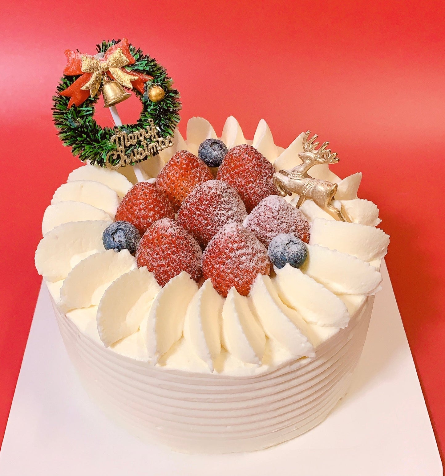 クリスマスホールケーキ(5号)【店頭受取】店頭受取予約期間：12月24日11:00〜16:00