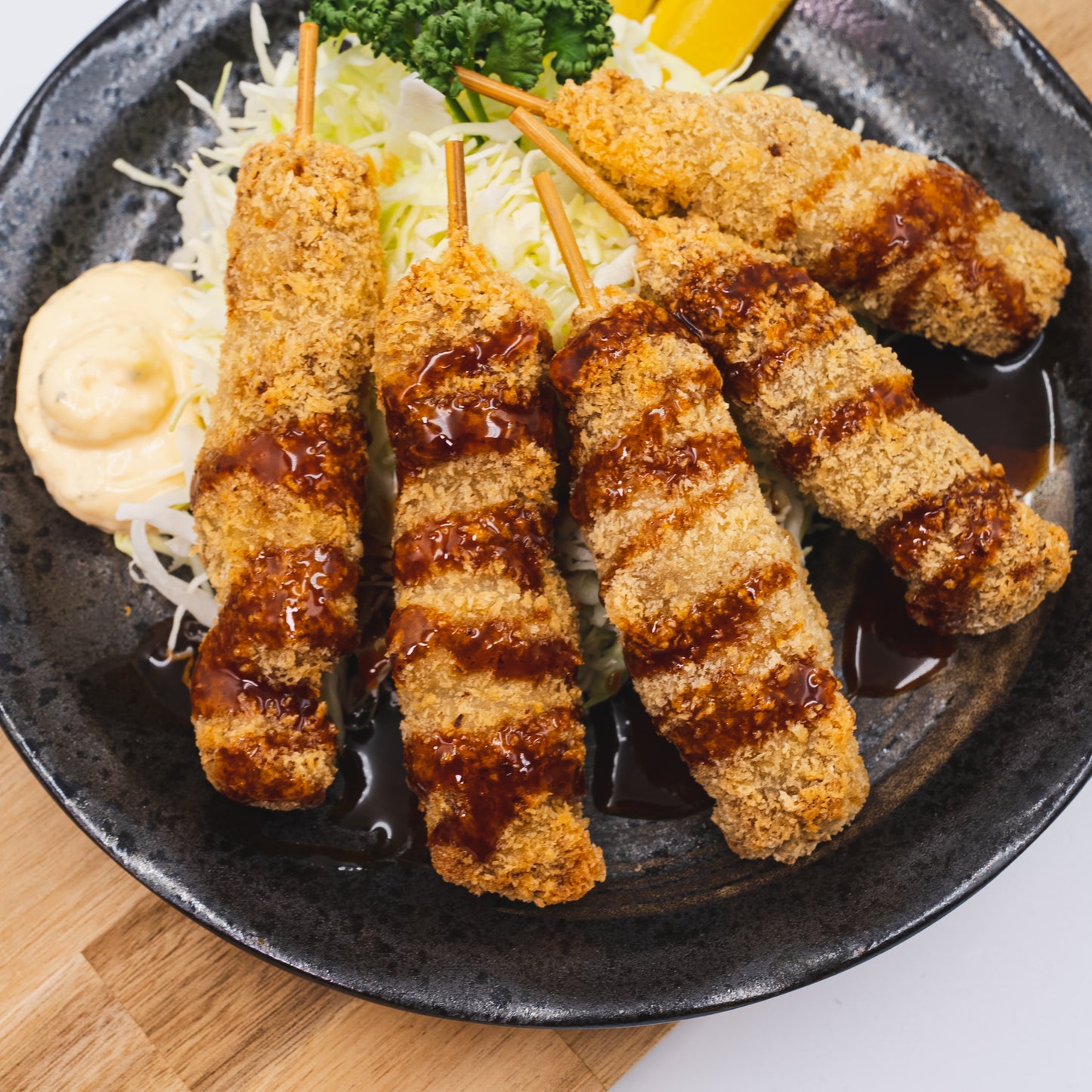 グルテンミートの串カツ